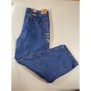 Levi's VTG 550 Mens 48x30 Relaxed Fit Straight Leg Medium Wash Blue Jeans NEW
